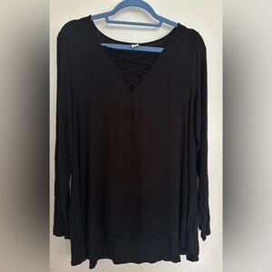 Women’s Old Navy Cross Neckline Top